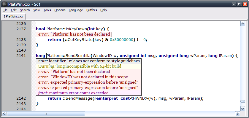 Expected primary expression. Scintilla text Editor. Scintilla редактор кода. Scintilla компонент.